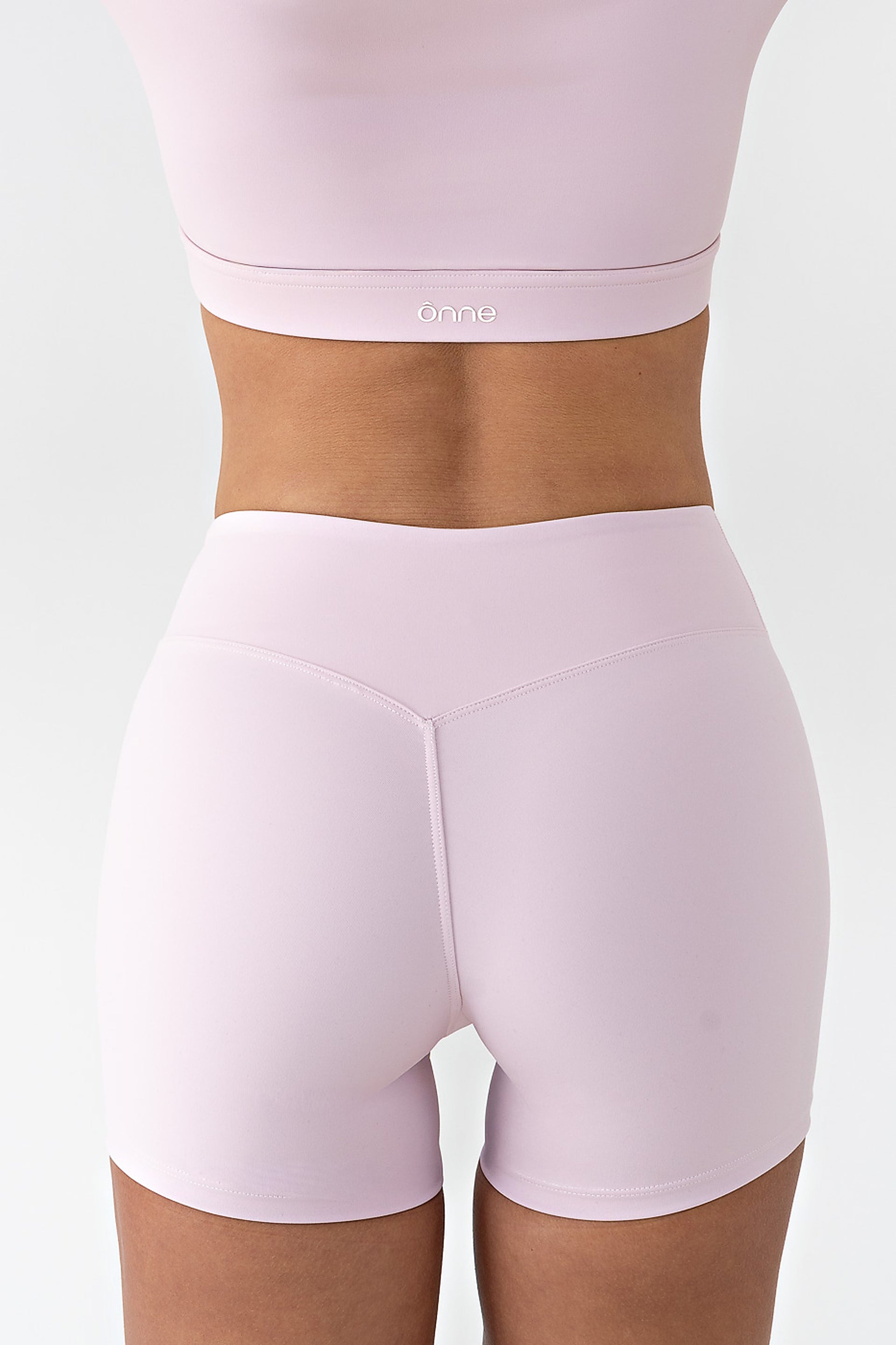 Race Shorts in Peach Pink, ÔNNE activewear