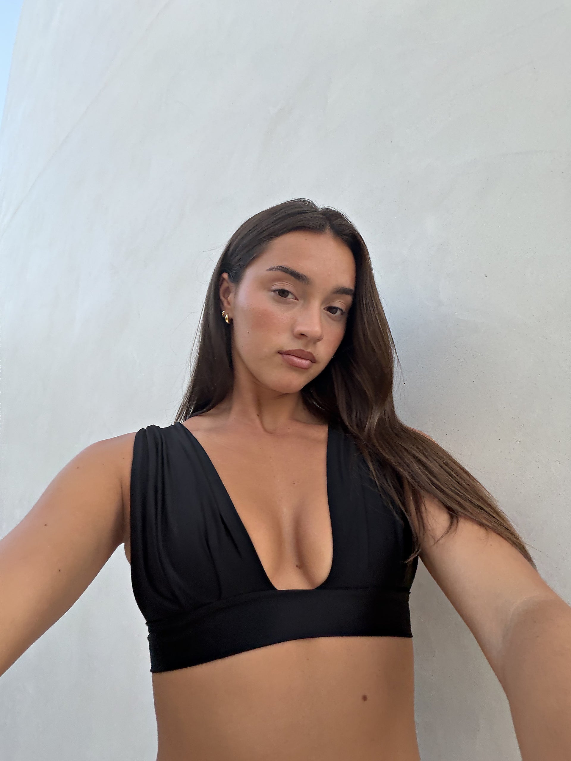Leyte Bottom Plain in Black, ÔNNE swimwear