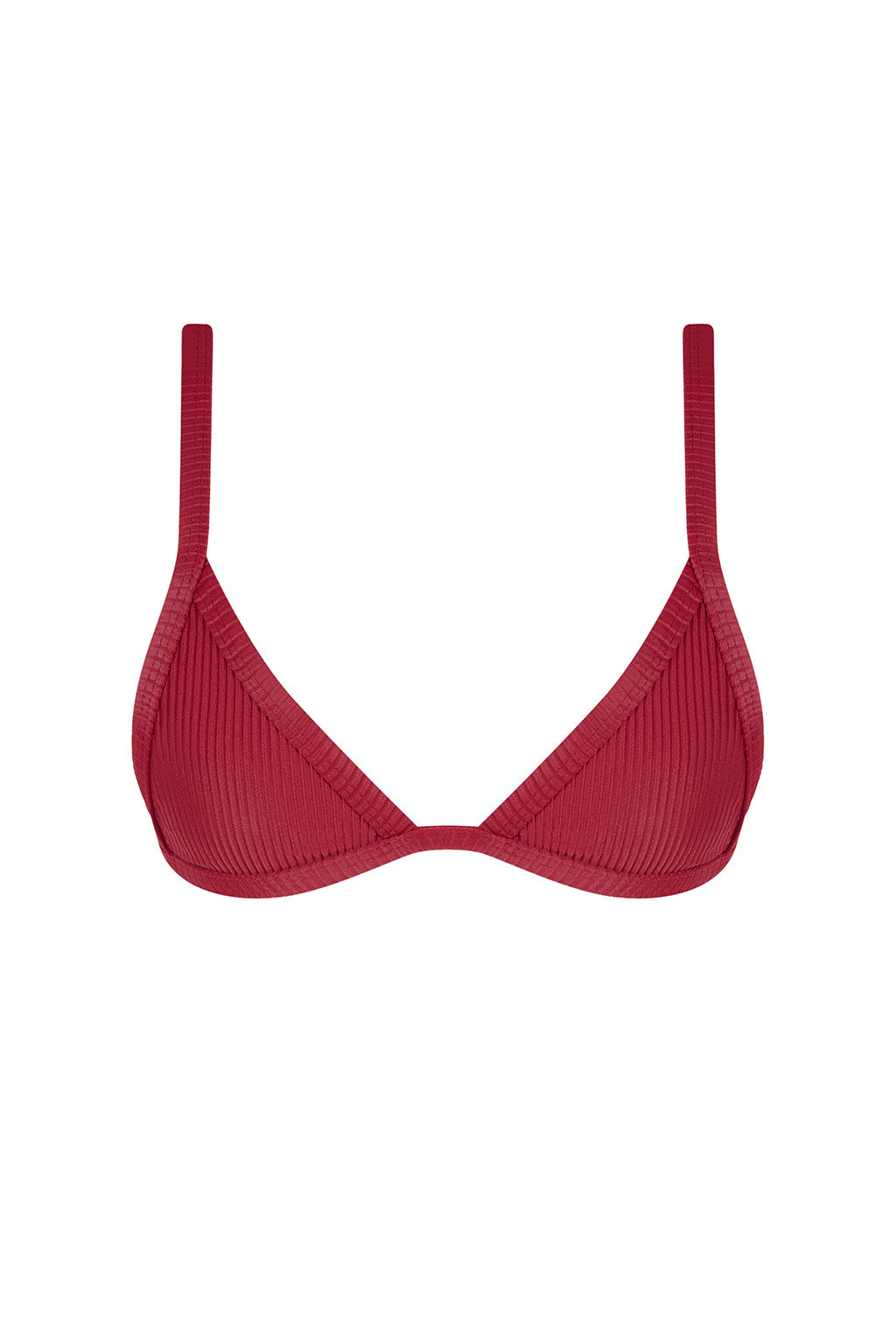Palmyra Top Rib in Wine, ÔNNE swimwear